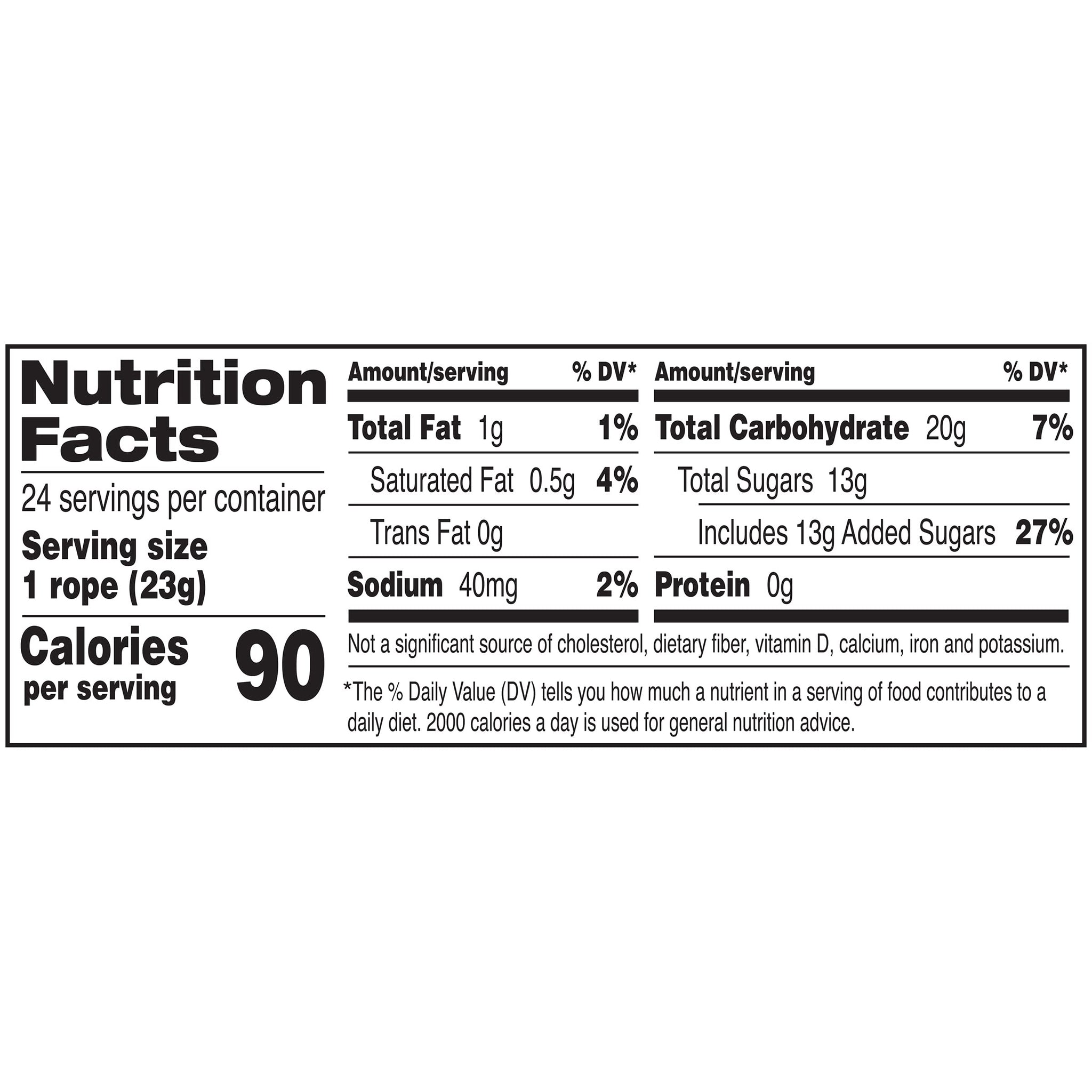 Laffy Taffy 2 Flavor Mystery Swirl Rope .81-oz. - Case of 24
