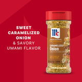 McCormick Seasoning, Caramelized Onion, Signature Seasonings, No Artificial Flavors, No MSG Added, Sweet Caramelized Onion & Savory Umami Flavor