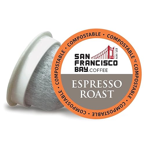 Espresso Roast Coffee | SF Bay Onecup Single Serve Coffee Pods (72 Count)