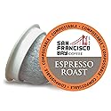 Espresso Roast Coffee | SF Bay Onecup Single Serve Coffee Pods (72 Count)