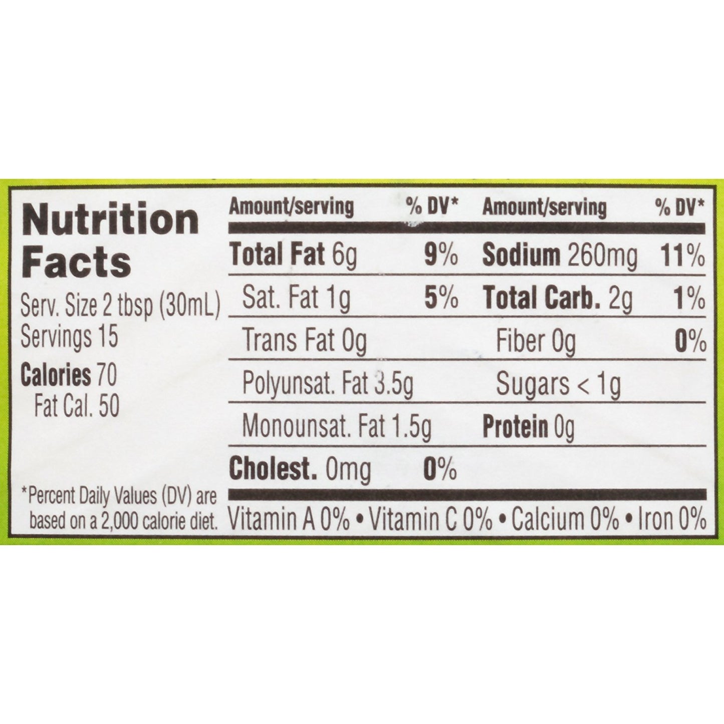 Wish-Bone Light Creamy Caesar Salad Dressing, 15 FL OZ