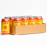 New Mexico Piñon Nitro Cold Brew Coffee Drink - Smooth Nutty Taste, High Energy Nitrogen Infused Classic Black Coffee Cans 12oz - Natural Flavor Zero