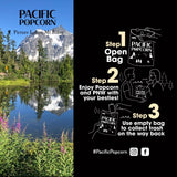 Pacific Popcorn - Baker Black Truffle 3.8oz (Pack of 6)