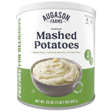 Instant Mashed Potatoes Emergency Food Supply, 30 Servings, 10 Year Shelf Life, Certified Gluten Free Mashed Potatoes, Flavored with Butter and Salt