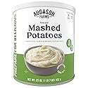 Instant Mashed Potatoes Emergency Food Supply, 30 Servings, 10 Year Shelf Life, Certified Gluten Free Mashed Potatoes, Flavored with Butter and Salt