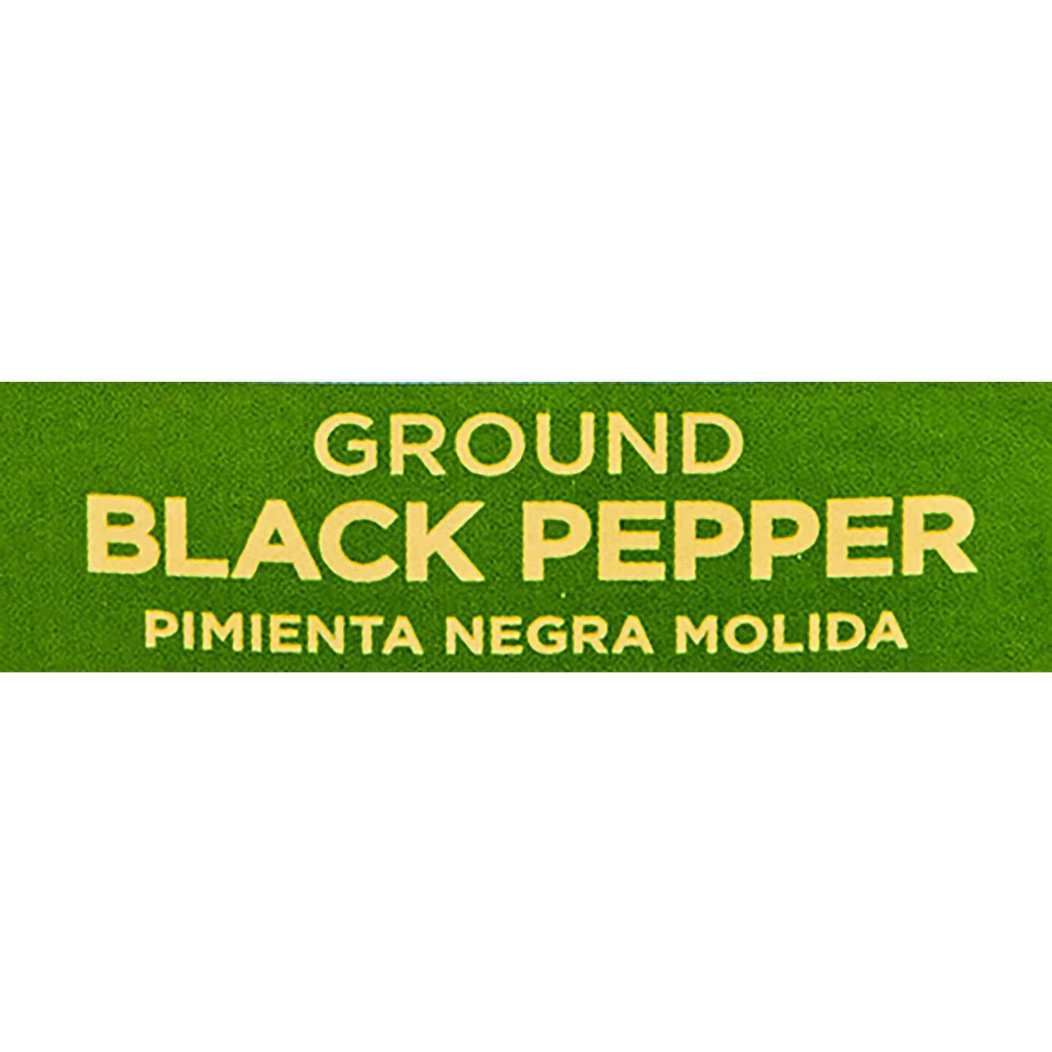 Spice Classics Ground Black Pepper, 18 oz - One 18 Ounce Container of Bulk Ground Black Pepper for Back-of-House Use for Cooking and Grilling
