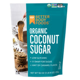 BetterBody Foods Organic Coconut Sugar, Gluten-Free, Non-GMO, Low Glycemic Sugar Substitute, 3.5 lbs, 56 ounces