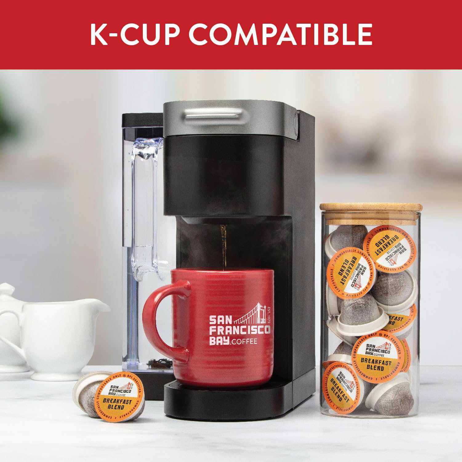San Francisco Bay Breakfast Blend 24 One Cups for Keurig K-Cup Brewers