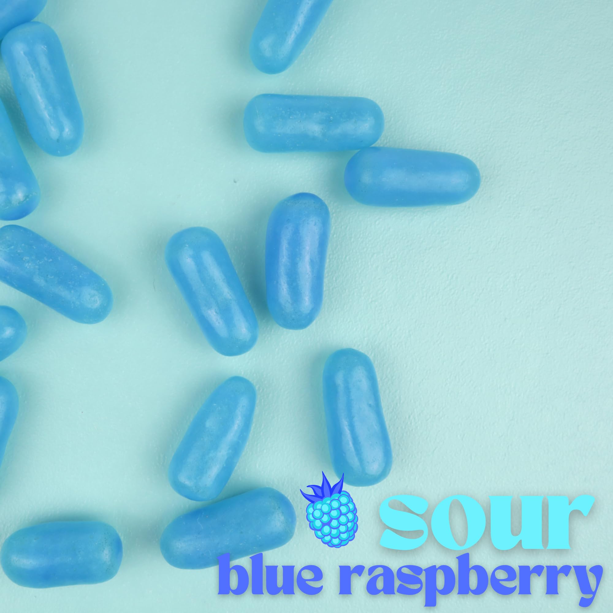 Mike and Ike Sour Blue Raspberry Theater Boxes, Chewy Fruit Candies, Movie Night Treats, 4.25 Ounces (Pack of 3)