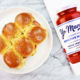 Yo Mama's Foods Sensitive Marinara Pasta Sauce | (3) 25 Ounce Jars | No Sugar Added, Low Carb, Gluten Free, Paleo Friendly, and Made with Fresh
