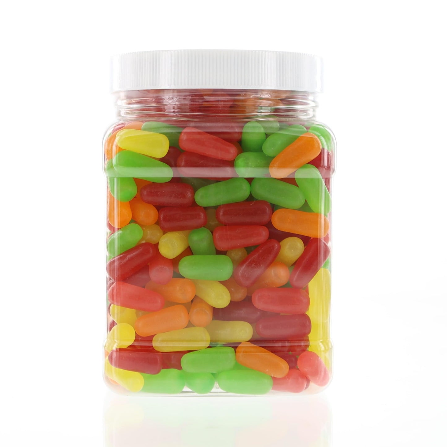 Candy 2.5LB - Original Soft Chewy Fruit Candy in 48 FL OZ Gift Ready Square Jar