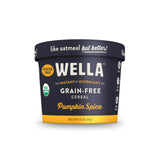 Wella Cereal Oatmeal Alternative, Gluten-Free Breakfast Hot Cereal, Grain-Free Paleo Organic Vegan High Protein Superfood, Plant-Based Non-GMO, Low in