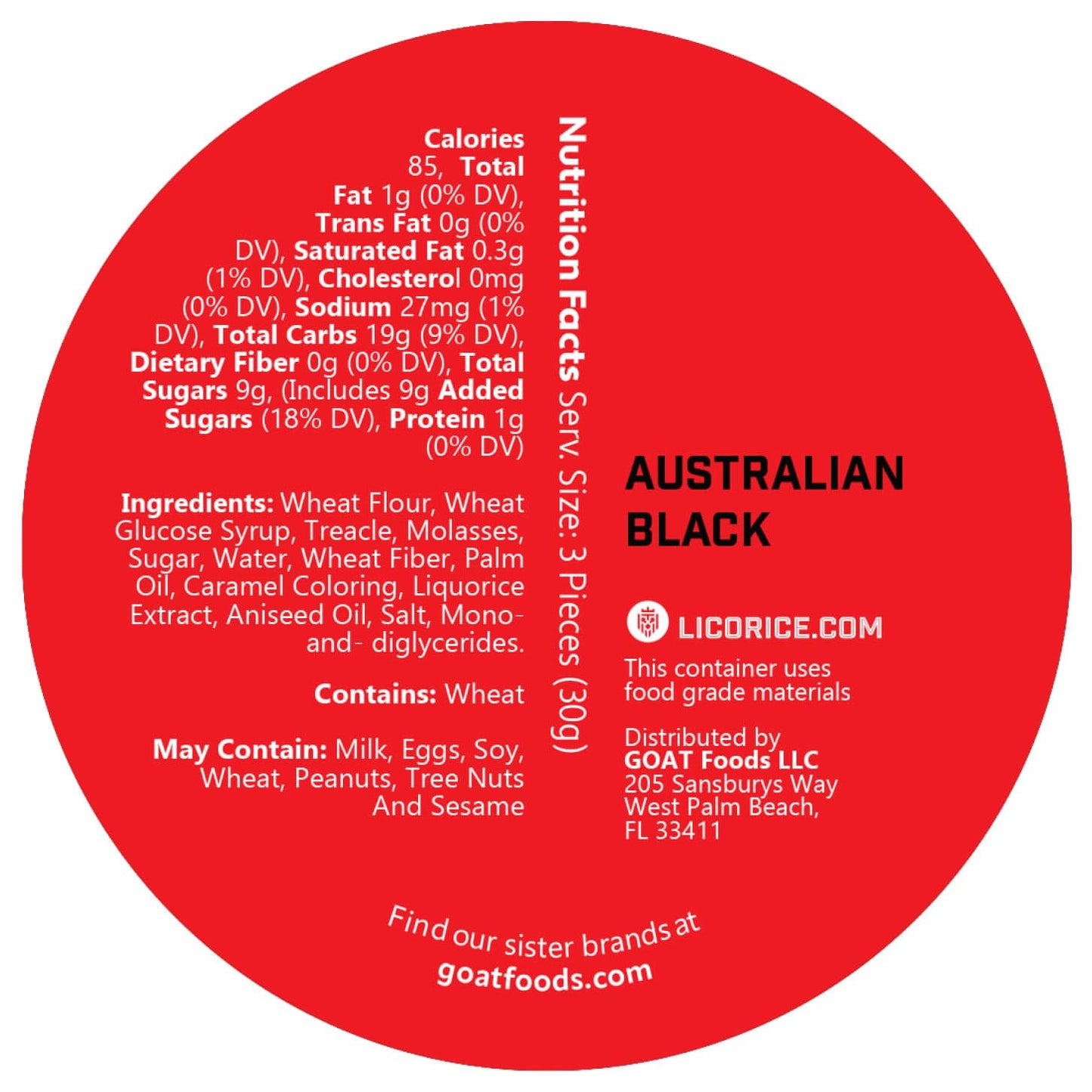 Licorice.com | Red and Black Licorice | Licorice Candy Twists | | Soft & Chewy Australian Licorice In Yummy & Sweet Strawberry Flavor | Pack of 2