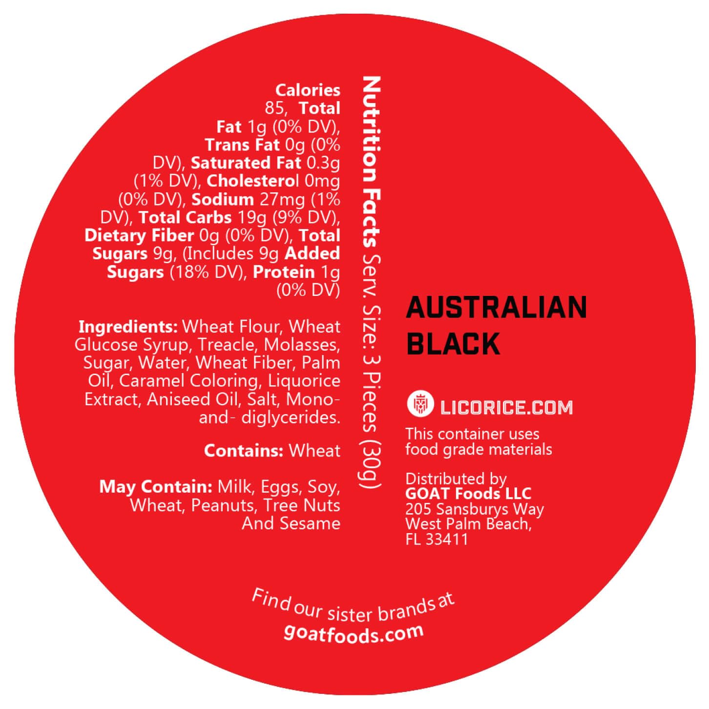 Licorice.com | Red and Black Licorice | Licorice Candy Twists | | Soft & Chewy Australian Licorice In Yummy & Sweet Strawberry Flavor | Pack of 2