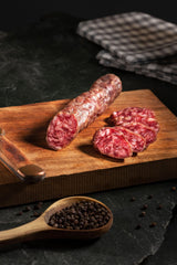 Fermin Salchichon- Dry-Cured Iberico Sausage, 7 oz | Premium Spanish Charcuterie Made with Iberico Pork