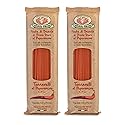 Rustichella d'Abruzzo Tonnarelli with Spicy Pepper, Long Pasta with Mild Heat from Sweet & Hot Red Purées, Perfect for Seafood, Sausage Ragù