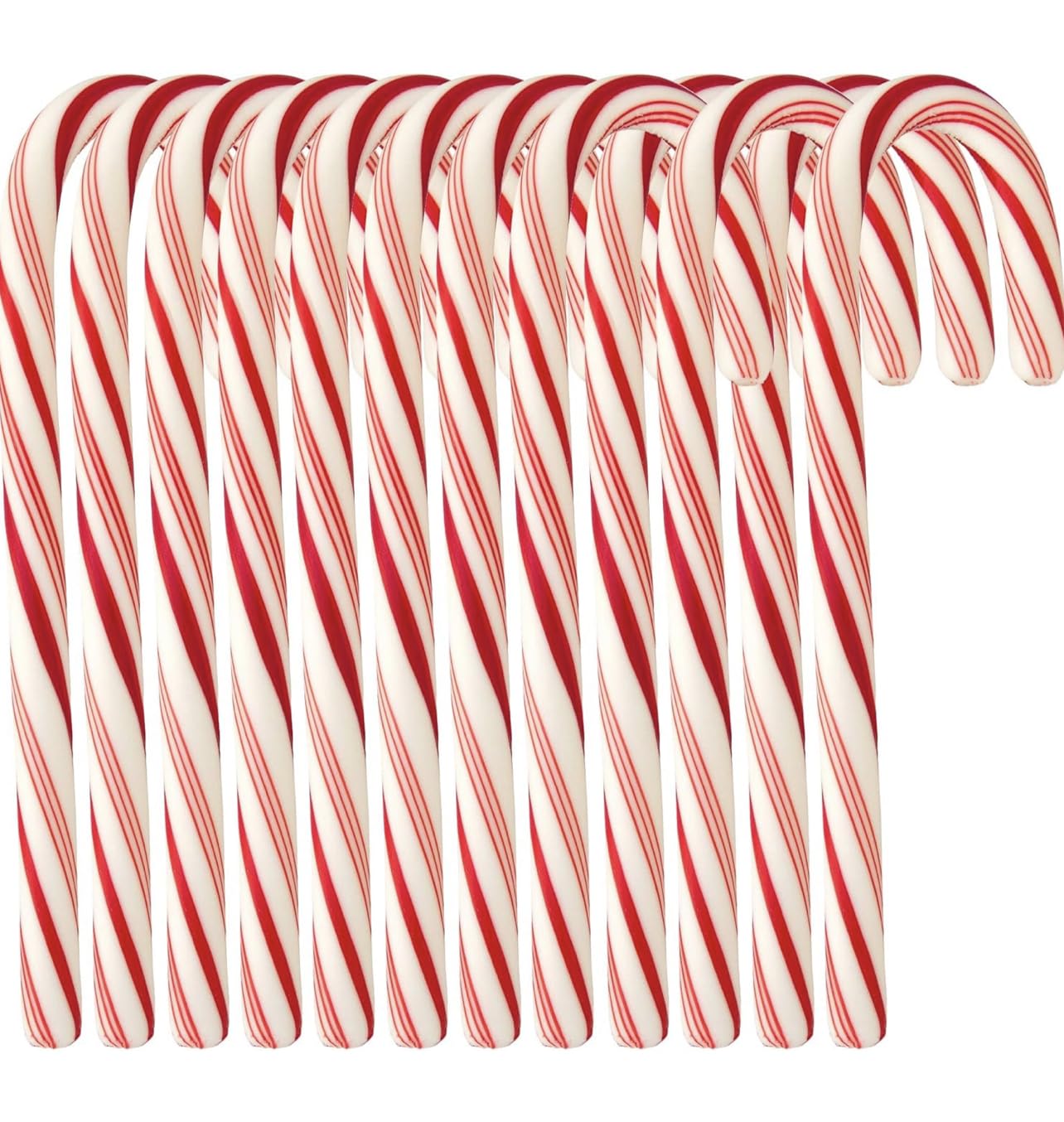 CANDY CANES (4 PACK SPANGLER CANDY CANES) | Spangler Peppermint Candy Canes | 48 - Individually Wrapped Candy Canes | SameDay Shippers Branded