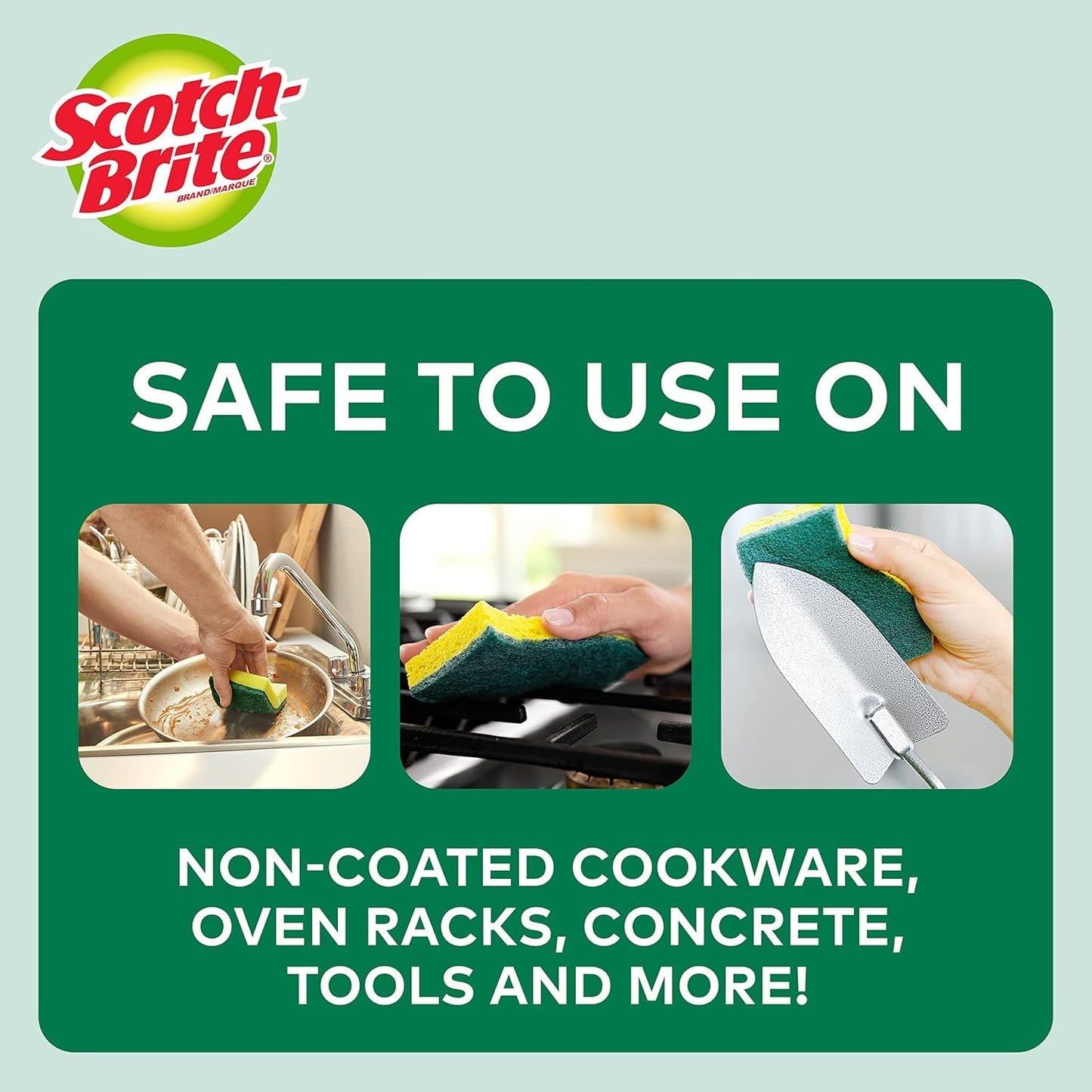 Scotch-Brite??? Heavy-Duty Scrub Sponge