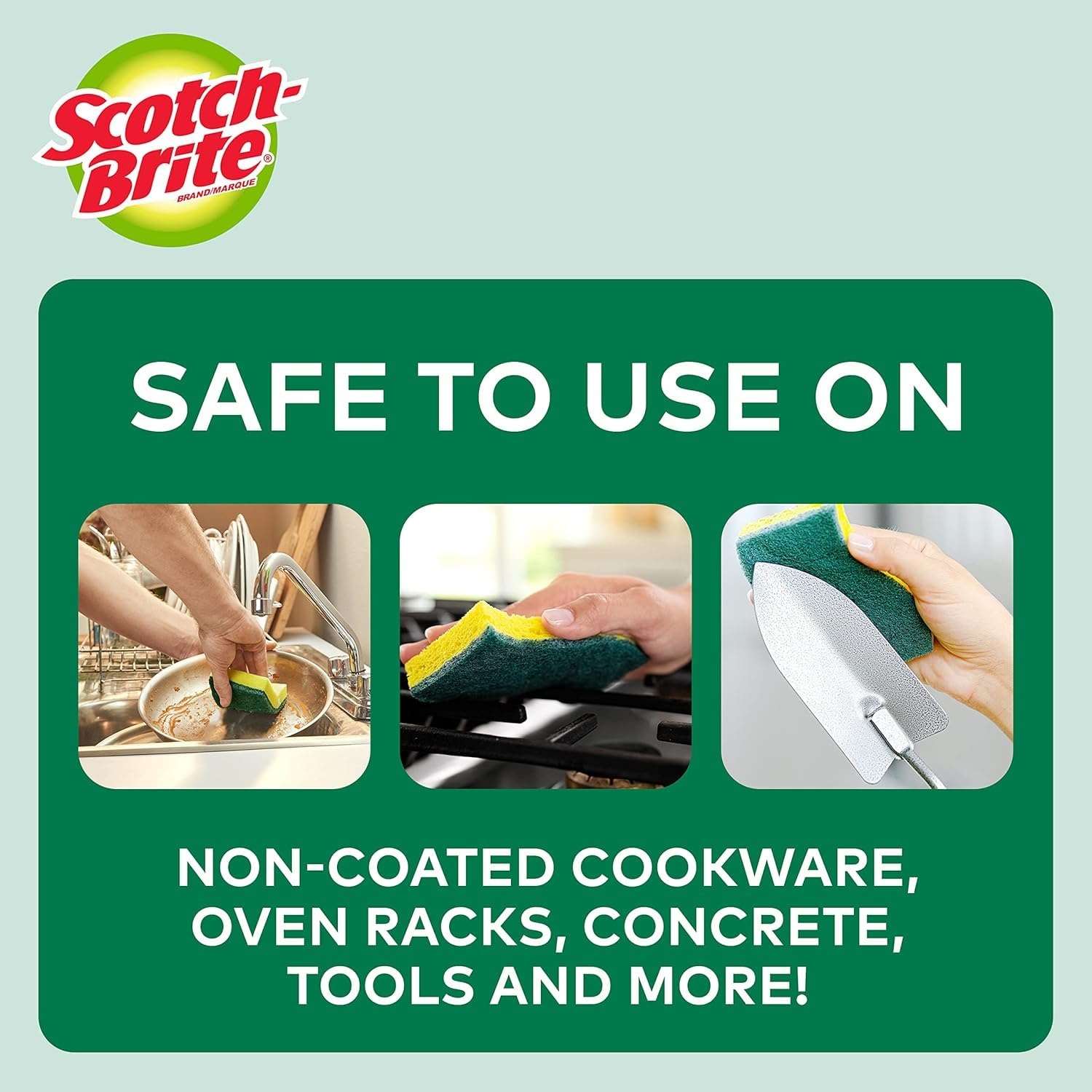 Scotch-Brite??? Heavy-Duty Scrub Sponge