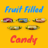 Vienna Fruit Filled Assorted Hard Candy-1.5 lbs Individually Wrapped