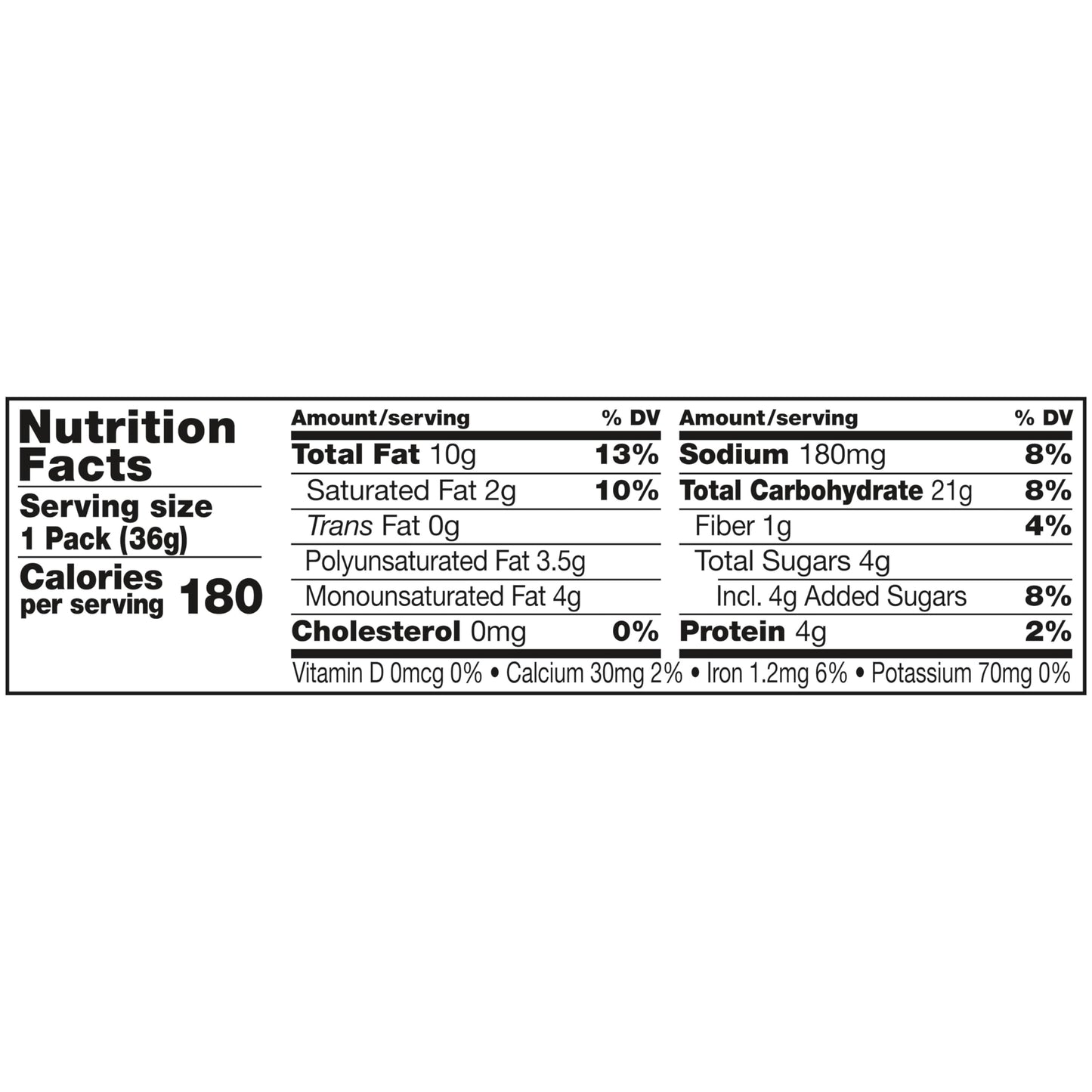 Lance Sandwich Crackers, Malt with Peanut Butter, 8 Ct Box