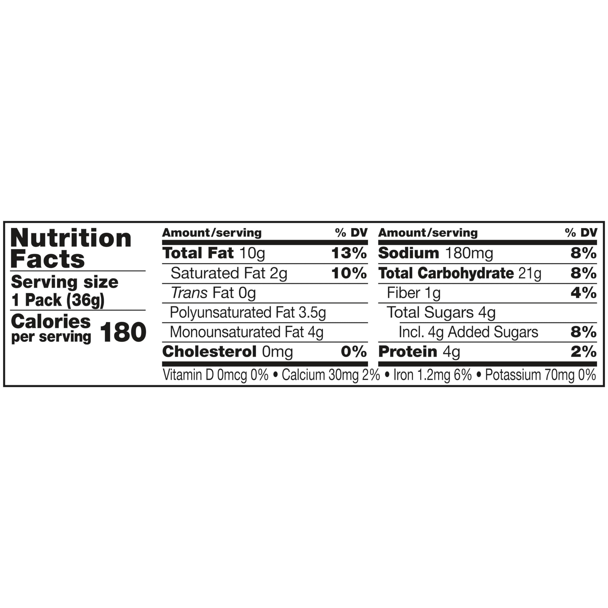 Lance Sandwich Crackers, Malt with Peanut Butter, 8 Ct Box