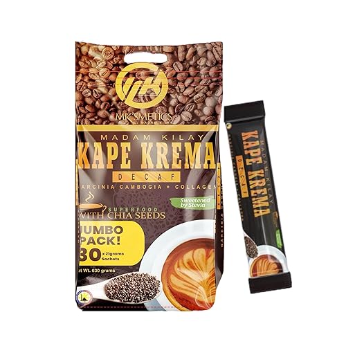 Madam Kilay JUMBO KAPE KREMA Decaf Coffee (30 Sachets)