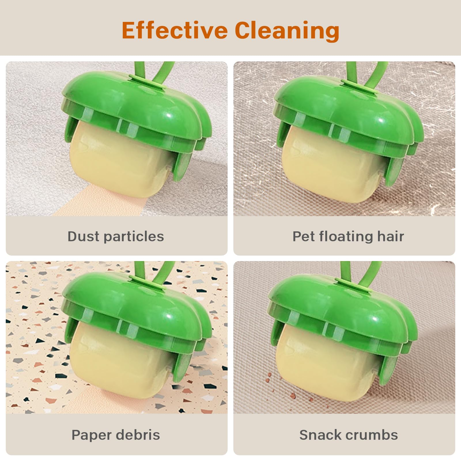 ZLAXACL 2 Pcs Reusable Lint Roller, Mini Lint Remover Tool for Clothes Dog Cat Pet Hair, Portable Washable Sticky Rollers Cleaner for Travel Home