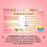 Twinings Raspberry & Lemon Herbal Tea 2-Pack (20 Tea Bags Ea) - Naturally Caffeine-Free Tea + Reusable Tea Bag Holder