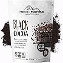 Black Cocoa Powder (8 oz) Bake the Darkest Chocolate Baked Goods, Achieve Rich Chocolate Flavor, Natural Substitute for Black Food Coloring, Dutch-Processed Cocoa Powder, Unsweetened, Extra Dark, Fair Trade Certified