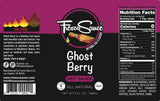 Ghost Berry Hot Sauce by Fresco Sauce - Ghost Pepper - Blackberry - Cranberry Juice - Flavorful - All Natural - Vegan - Gluten Free - 5 fl oz