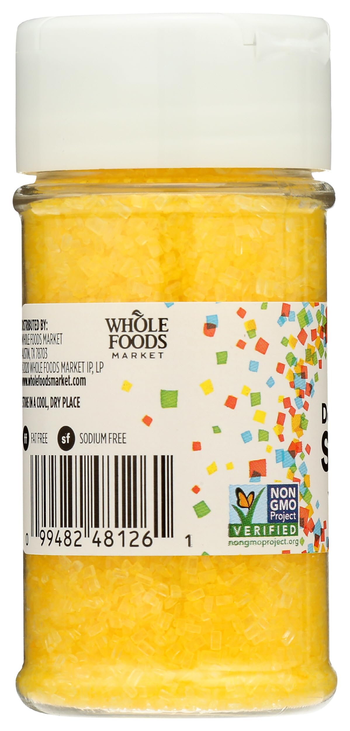 365 by Whole Foods Market, Yellow Decorating Sugar, 3.3 Ounce