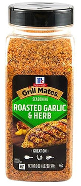 McCormick Grill Mates Roasted Garlic & Herb Seasoning, 18 Ounce