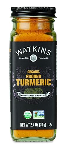 Watkins Gourmet Organic Spice Jar, Turmeric, 2.4 Oz