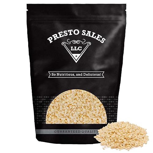 Presto Sales Chopped Almonds Raw, 16 oz | All Natural Blanched Almonds | High Protein, Keto, Non GMO | Packaged in Resealable 1 lb Pouch Bag