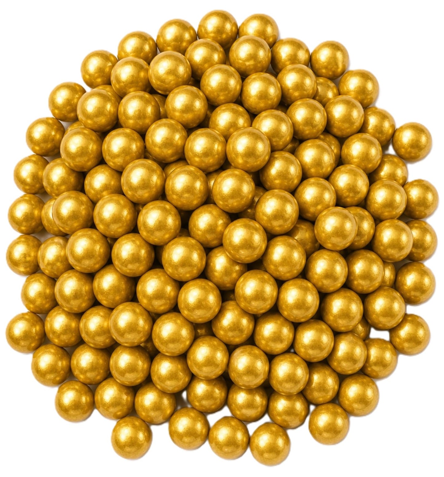Gold Gumballs - 2 lbs of 1" Tutti Frutti Shimmer Gumballs Party Candy, Candy Buffet, Weddings, Events, Decorations, Piñata Filler