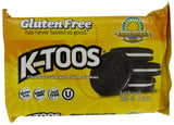 KinniToos Gluten Free Cookies, Chocolate Sandwich Creme, 8 Ounce (Pack of 6)
