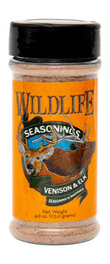 Wildlife Seasonings Venison & Elk Marinade - Wine Based with Robust Earthy Spices for a Bold Flavor for Wild Game, Beef & Duck | Seasoning & Spicy