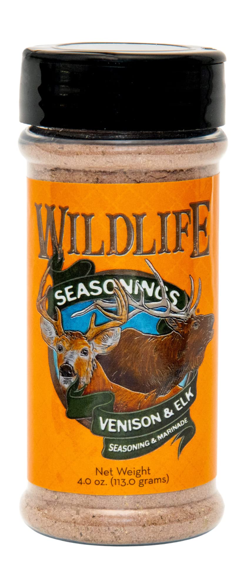 Wildlife Seasonings Venison & Elk Marinade - Wine Based with Robust Earthy Spices for a Bold Flavor for Wild Game, Beef & Duck | Seasoning & Spicy