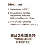 Amazon Grocery, Artisan Bake at Home Roasted Garlic Batard, 12 Oz, Frozen