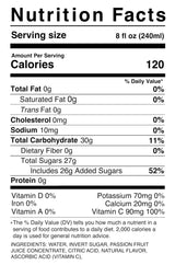 La Fe Passion Fruit Juice - Fresh Passion Fruit Juice Drink, Rich in Vitamin C, Sweet & Refreshing for Kids, Family & On the go, 3-Pack, 33.8 Fl Oz