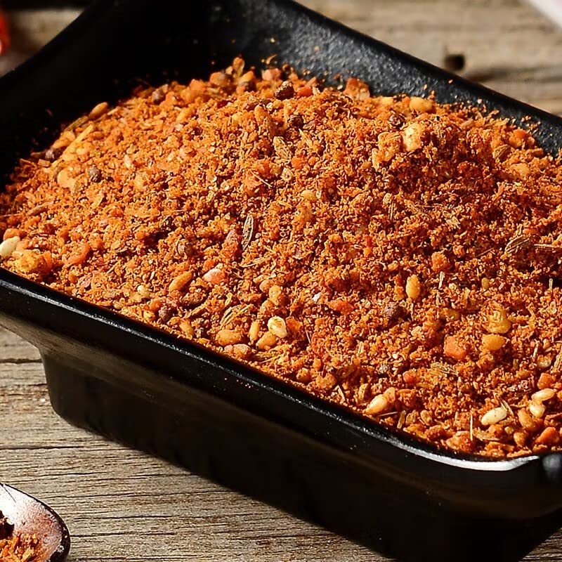 ???? ????? Barbecue seasoning Authentic Chinese barbecue seasoning Spicy taste Mixed spices Suitable for Chinese barbecue hot pot 185g* bottle