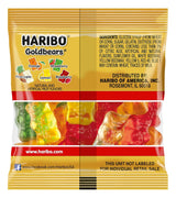 Haribo Easter Candy - Plastic Egg with Gummi Bear Goldbears - 6 Mini Treat Sized Bags in Original Flavors - Individually Wrapped Fruity Gummy Bears
