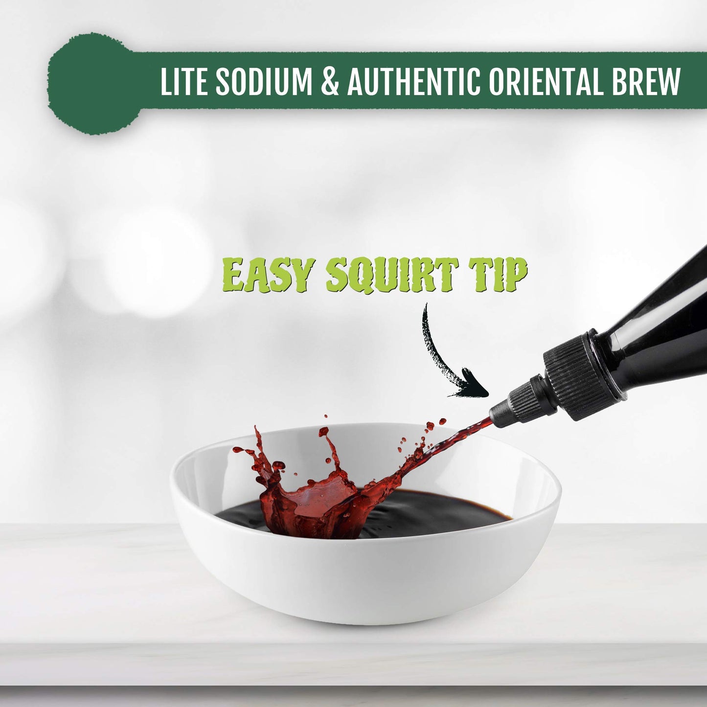 Best Of Thailand Premium Lite Soy Sauce Low Sodium | 2 Bottles of Lite Soy Sauce 23.65oz Real Authentic Asian-Brewed Marinade for Marinating Fish