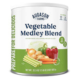 Augason Farms Vegetable Medley Blend Can - Dehydrated Mixed Veggies - Gluten Free Emergency Food Supply with Long Shelf Life for Survival, Disaster