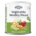 Augason Farms Vegetable Medley Blend Can - Dehydrated Mixed Veggies - Gluten Free Emergency Food Supply with Long Shelf Life for Survival, Disaster