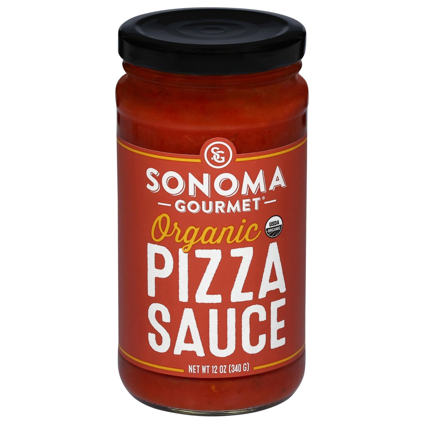 Sonoma Gourmet, Heirloom Tomato Marinara Organic Pizza Sauce, 12 Ounce