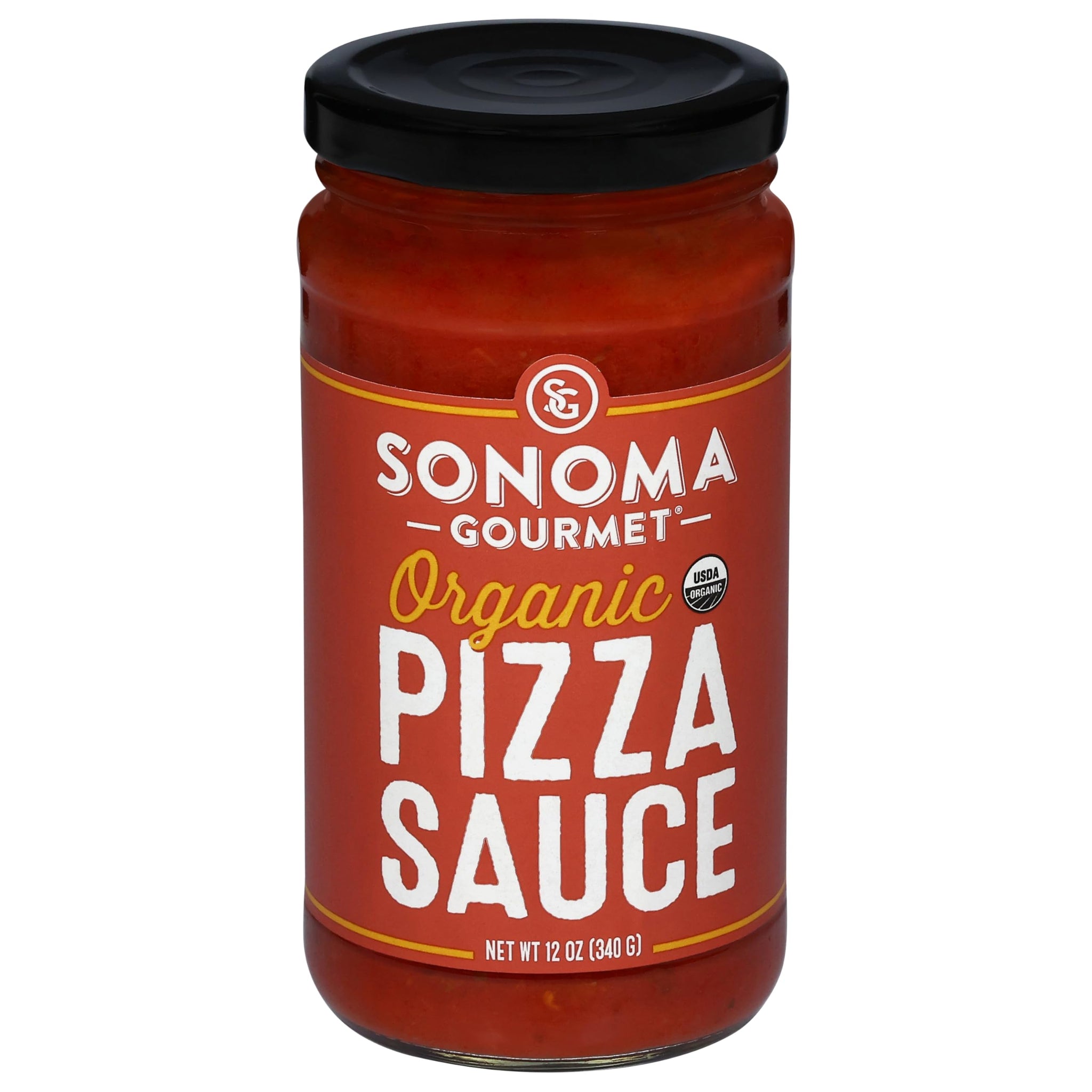Sonoma Gourmet, Heirloom Tomato Marinara Organic Pizza Sauce, 12 Ounce