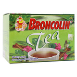 Broncolin Tea, Natural Remedy, Herbal Tea Made with Plant Extracts, 2-Pack of 25 Tea Bags
