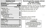 Renrenhuanxi Five Cereals Oatmeal(No Sugar Added) Net Wt.: 22.15 Oz (628g)) 1pack